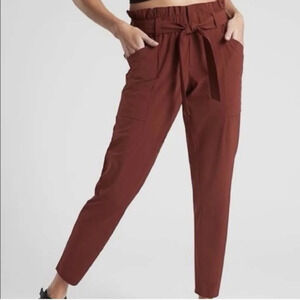 Maroon Paperboy Pant Athleta Size 12 Skyline Pant II